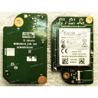 WIFI Board Asus G703VI 802.11N, адаптер XBOX 1804 (p/n 0C001-00181000) Оригинальная плата ввода-вывода Microsoft Board