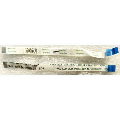 FFC шлейф 6 pin обратный, шаг 1.0 mm, длина 120 mm TouchPad Lenovo IdeaPad G50-30, G50-45, G50-70, G50-80, Z50 (p/n NBX00019W00)