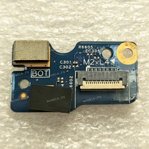 Power Button Board HP 17-x, 17-y, 17-e, 17-x020nr 17.3" (p/n OPP 17" Dinner 448.08E02.0011, 15916-1)