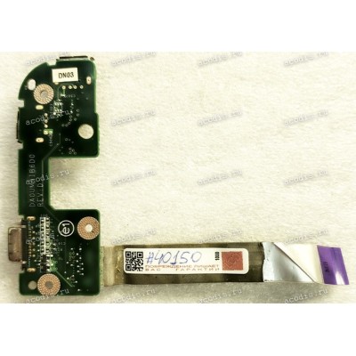 USB & VGA Board Dell Inspiron 17R N7010 (p/n 05NCX3 5NCX3 DA0UM9IB6D0 REV:D) IO BOARD & Cable 