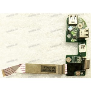 USB & VGA Board Dell Inspiron 17R N7010 (p/n 05NCX3 5NCX3 DA0UM9IB6D0 REV:D) IO BOARD & Cable 