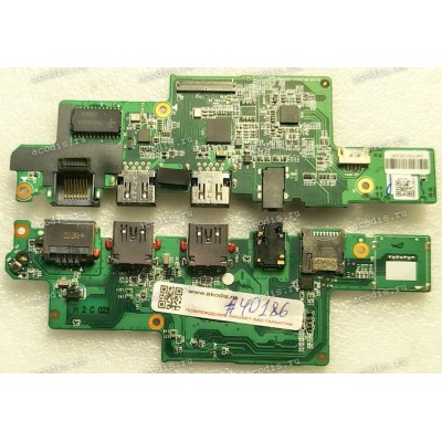 USB & Power Button board F+ Fplus FlapTop I FLTP-5i3-8256-w, FLTP-5i3-8512-w, FLTP-5i3-16512-w, FLTP-5i5-8256-w, FLTP-5i5-8512-w, FLTP-5i5-16512-w, FLTP-5i5-161024-w (N156B-DB-REV10-20220827) Chip RealTek RTS5170, GL3510, ReakTek 8111H, ALC269