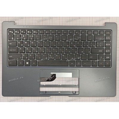 Keyboard Digma EVE C4800 DN14CN-8CXW01 + topcase без Тачпада(F0060-007 MB3001, SP38641)(Black/Gray/Matte/RUO)