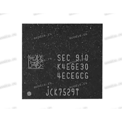 Микросхема Samsung K4E6E304EC-EGCG FBGA178 DD LPD3 2133 512M*32 (Asus p/n: 03009-00031200) NEW original