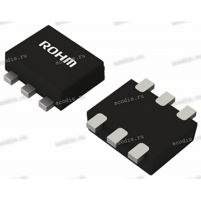 Микросхема ROHM EM6K6GT2R EMT6 DUAL N-MOSFET (K06, IK06, Asus p/n: 07005-01990000) NEW original