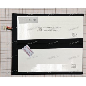 АКБ Digma Pro Zoom (JJY 28115140 3,8V 7000mAh 26,6Wh EK разъем 5 рin, SP49633) new