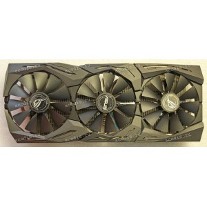 Сист.охл. Asus Graphics card Nvidia ROG-STRIX-GTX1070TI-8G-GAMING (p/n 13070-01436200, FirstDо FDC10H12S9 DC12V  3 кулера, 4 pin, 7 pin)  3FAN_25S_FD_7P_3K_KFS_53.2MM