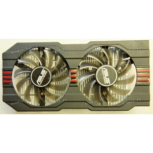Сист.охл. Asus Graphics card (p/n 13070-01300900, 8010FAN, 2 кулера, 4 pin ) AL_DUAL_EF_SL_4P_3K2_1.2TNC_A1