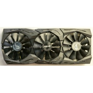 Сист.охл. Asus Graphics card Nvidia STRIX-GTX1060-6G-GAMING (p/n 13070-01074100, T129215SM 3 кулера, DC 12V, 5 pin, 6 pin) 3FAN_RGB FD KFS N2
