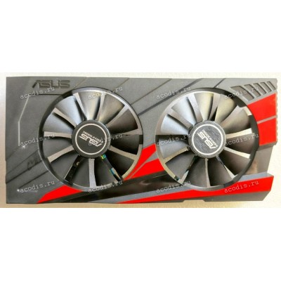 Кулер Asus Graphics card nVidia EX-GTX1050-2G, EX-GTX1050-O2G, nVidia EX-GTX1050TI-4G, nVidia EX-GTX1050TI-O4G (p/n 13070-01042600, 13070-01042300) 4 pin W21CM_V2_AL FS FD_4P_3K2 2B G