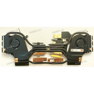 Сист.охл. Asus W7600H3A H7600HM (p/n 13NB0TS0AM0111, 13NB0UP0M09011 DFSCK22D05883B DC 12V 4 pin, 13NB0UP0M010011 DFSCM22716392B DC 12V 4 pin) TH MOD ASSY 2 кулера