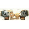 Сист.охл. Asus W7600H3A H7600HM (p/n 13NB0TS0AM0111, 13NB0UP0M09011 DFSCK22D05883B DC 12V 4 pin, 13NB0UP0M010011 DFSCM22716392B DC 12V 4 pin) TH MOD ASSY 2 кулера