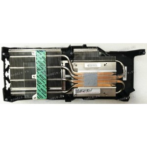 Сист.охл. Asus Graphics card GeForce GTX (p/n 13070-01451400, 6010377770-GP) B_BLACK 4P_2400 EF_GBM_CM_CM, 2 кулера, 4 pin & Heatsink