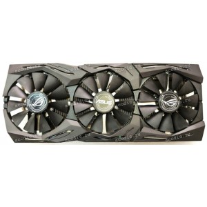 Сист.охл. Asus Graphics card Asus ATI ROG-STRIX-RX580-8G-GAMING, ROG-STRIX-RX580-T8G-GAMING, ROG-STRIX-RX580-O8G-GAMING (p/n 13070-01267900, 13070-01266500, T129215SM DC12V, 0571-V1734-M) 3FAN_25S EF KFS A2, 3 кулера, 6 pin, 5 pin