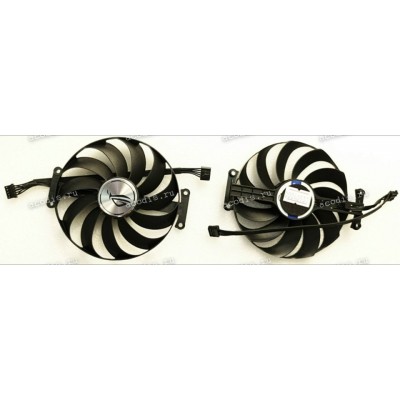 Кулер Asus Graphics card (p/n 13070-02812300) RMA_TUF RX6500XT_ FAN 10012 5P R Additional_FAN, 5 pin