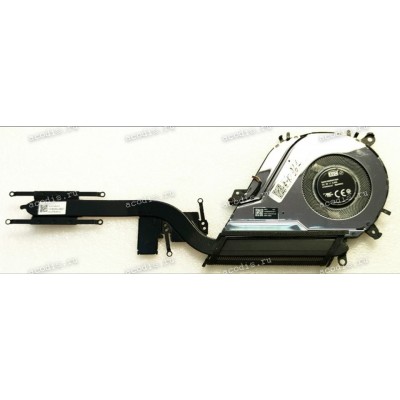 Сист.охл. Asus UX435EG (p/n 13NB0SI0AM0221, BAPA1005R5HY004 DC 5V, 13NB0SI0T01011) UX435EG THM MOD ASSY (AURAS) 4 pin
