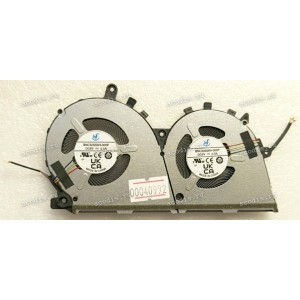 Кулер Asus UX425QA, UX425UAZ (p/n 13NB0TV0T01111, BNC505S5H-000P DC 5V) UX425QA THERMAL FAN CPU/ HUABEI/HQ23300248000, 4 pin, 2 вентилятора