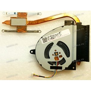 Сист.охл. Asus P2540FAC (p/n 13NX02L0AM0101, DC 5V 13NX00U1P01011, NS75B06-15E08,  13N1-AWA0101 0A) CPU P2540FAC THERMAL MODULE ASSY AURAS 4 pin
