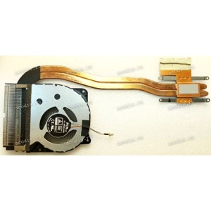 Сист.охл. Asus VivoBook Flip 14 TP470EA (p/n 13NB0S00AM0101, 13NB0S00AM0201, 13N1-BSA0101 0A, 13NB0S10M16011, FN1V DC 5V DFS5M325963B1B EP) CPU TH MOD ASSY AURAS