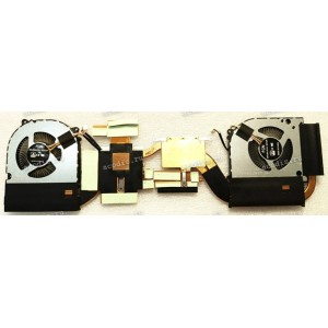 Сист.охл. Machenike F117-7BSR35T1PZX (p/n 6-31-NP502-KA1 Rev:0.0, MP08, FMNA DFS5K22305283Q EP, FMN9 DFS5K22115572G EP) 2*4 pin 5V