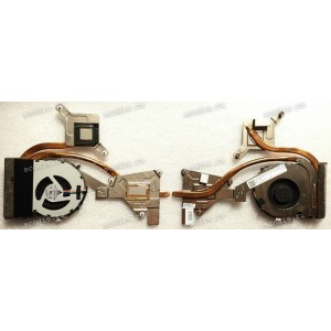 Сист.охл. Sony Vaio SVE17, SVE171 (p/n KSB05105HB, Z70CR, 60.4MR06.021, A1882054A) DC05V 4 pin