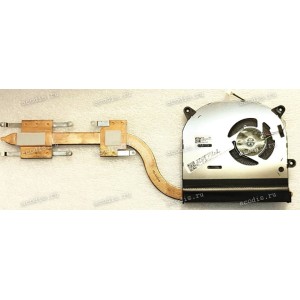 Сист.охл. Asus VivoBook 17 X712EQ (p/n 13NB0U90AM0101, 13N1-D1A0101 0A, SUNON EG75050S1-C090-S9A) CPU TH MOD ASSY / DC5V 4 pin / AURAS