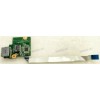LAN & Power Button Board Acer Aspire 8951G, 8951G-2678G87Bnkk (p/n DA0ZYGPB8D0 REV:D) & Cable