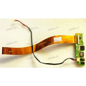 USB & Audio & CardReader Board Haier S424 & Cable (p/n TH133K-YD IO FPC)