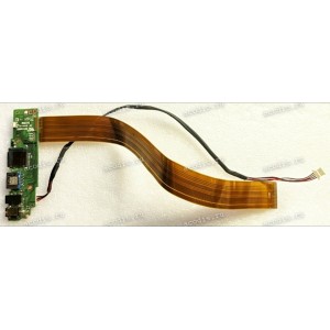 USB & Audio & CardReader Board Haier S424 & Cable (p/n TH133K-YD IO FPC)