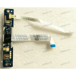 Touchpad Button Board & Fingerprint sensor Acer 5942, 5942G Series, 5942G-728G64(p/n Ls-5515p, Ls-5015p Rev:1.0) Original Trackpad & Cable 10pin FFC (p/n NCQD0 NBX0000K100, NBX0000K400 Rev:1.0)