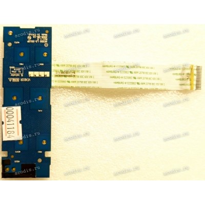 LED Board Acer Aspire 5942, 5942G-728G64 (p/n NCQD0 LS-5512P Rev:1.0) & Cable (p/n NCQD0 NBX0000K300 Rev:1.0) Плата мультимедия кнопок 