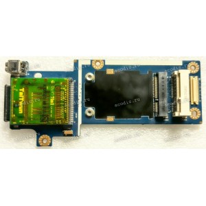 CardReader Board Acer Aspire 5942, 5942G-728G64 (p/n NCQD0 LS-5514P Rev:1.0) с разъемами FireWire и miniPCI 