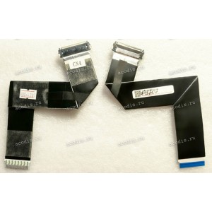 LCD LVDS FFC шлейф мониторный 30 pin обратный, шаг 1.0 mm, длина 280 mm Asus LMT VG27A VG27BQ VG27AQZ VG27AQ VG27AQ-TX VG27AQE (p/n 14011-04100200) LCD Monitor LVDS CABLE 30P 280 с замком с одной стороны