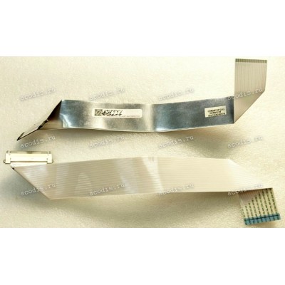 LCD LVDS FFC шлейф мониторный 30 pin прямой, шаг 1.0 mm, длина 275 mm Asus VZ249Q VZ229HE VZ249HE-W VZ249HR VZ249HE VZ239N VZ239H-W VZ239HE-W VZ239HE VZ239H VZ229HR VZ249H-W VZ239HR (p/n 14011-01710600) LCD Monitor FFC 30P(ES7.0), с замком с одной стороны