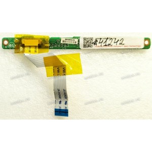 Power Button Board MSI MS-1221 (pn MS-12222 VER:1.0) & Cable FFC