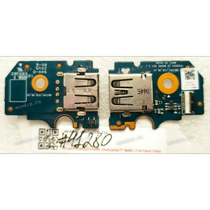 USB Board Asus VivoBook Flip 14 TP420UA TM420UA (p/n 90NB0U20-R10020, TP420IA UB BOARD REV2.1) USB_BD. 