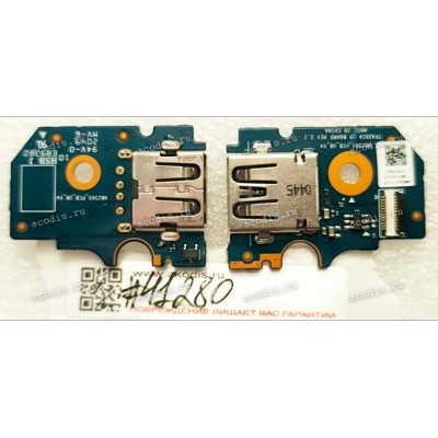 USB Board Asus VivoBook Flip 14 TP420UA TM420UA (p/n 90NB0U20-R10020, TP420IA UB BOARD REV2.1) USB_BD. 