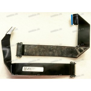 LCD LVDS FFC шлейф мониторный 51 pin прямой, шаг 0,5 mm, длина 290 mm Asus LMT VG259QR с замком с одной стороны black (p/n 14011-042903EM) LVDS CABLE 51P 290MM/ QISDA/5K.53H01.CC1