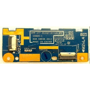 Touchpad Button Board HP 17-Y series 17-Y018CA (p/n 448.08e06.0011, 15920-1) OPP 17" Diner Click BD