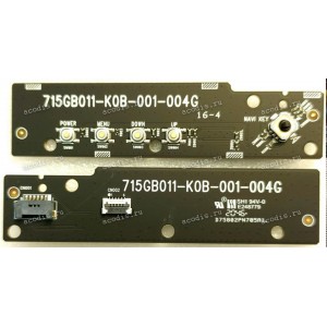 Switchboard Asus LMT VG27VH1B VG27VH1BR VG32VQ1BR VG328H1B VG27VH1BY VG328H1BY VG32VQ1B VG27WQ1B (p/n 04020-00771900, 715GB011-K0B-001-004G) LCD Monitor KEY BOARD TPV/KEPCPQU5