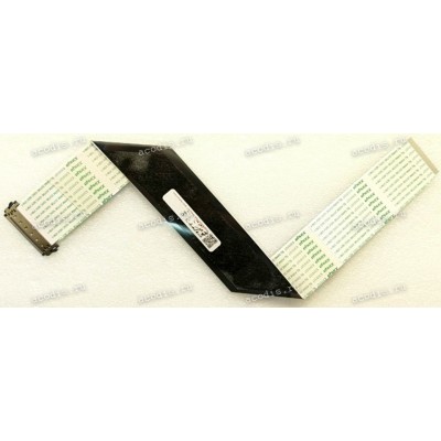 LCD LVDS FFC шлейф мониторный 30 pin обратный, шаг 1.0 mm, длина 370 mm с замком с одной стороны, black Asus LMT VG278Q VG278QR VG278QR-J VG278QF VG278QR-R VG278QE (p/n 14011-02800000) LCD Monitor LVDS CABLE QISDA/5K.3QT01.CY1