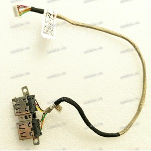 USB Port Board HP ProBook 4440s 4540s 4545s (p/n Wistron 50.4SJ03.011 REV:A01) & Cable 8 pin 250 mm