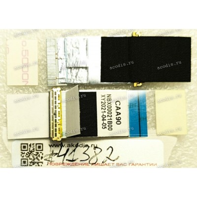FFC шлейф 30 pin прямой, шаг 0.5 mm, длина 30 mm Asus ET1620I (p/n 14010-00391400, NBX00021B00) LVDS FFC 30P 0.5 L30MM / XINYA/S15AA1-6059-V-HF
