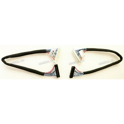LCD LVDS шлейф мониторный 30 pin, шаг 1.0 mm, длина 275 mm Asus LMT VZ249HEG1R VZ249QG1R VZ279HEG1R (p/n 14011-01710700) LCD Monitor LVDS CABLE / DEWECO/G1LV0260000CB1