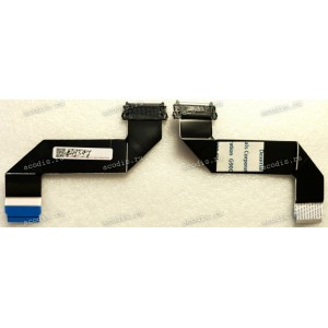 LCD LVDS FFC шлейф мониторный 51 pin прямой, шаг 0.5 mm, длина 200 mm с замком с одной стороны, Asus LMT VG248 VG248QG (p/n 14011-00950100) LVDS CABLE / QISDA/5K.33V01.CC1