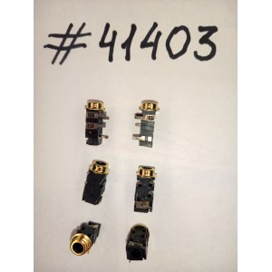 Разъём Audio JACK 4P G/F BLK R/A DIP (Asus p/n: 12014-00170900) SHINE HEH EJ-3608RD-5202-GP