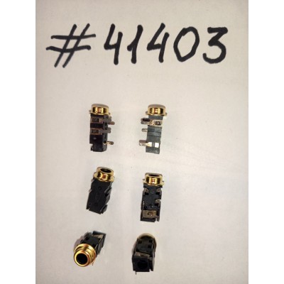 Разъём Audio JACK 4P G/F BLK R/A DIP (Asus p/n: 12014-00170900) SHINE HEH EJ-3608RD-5202-GP