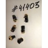 Разъём Audio JACK 4P G/F BLK R/A DIP (Asus p/n: 12014-00170900) SHINE HEH EJ-3608RD-5202-GP