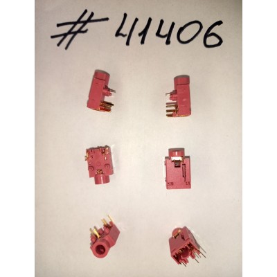 Разъём Audio JACK 5P PINK R/A DIP (Asus p/n: 12014-00143400) LINGYANG CX-31200-L9T2LG003-1