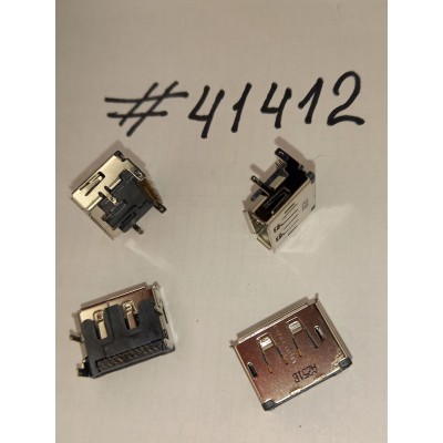 Разъём DisplayPort CON 20P 0.5MM G/F R/A (Asus p/n: 12G240202015) FOXCONN 3VD11201-27AB-4H